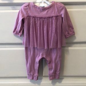 Baby GAP Purple Romper